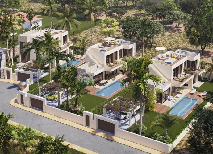 Villa Independiente en Estepona Adosadas de Nueva Construcción en Estepona  - 1