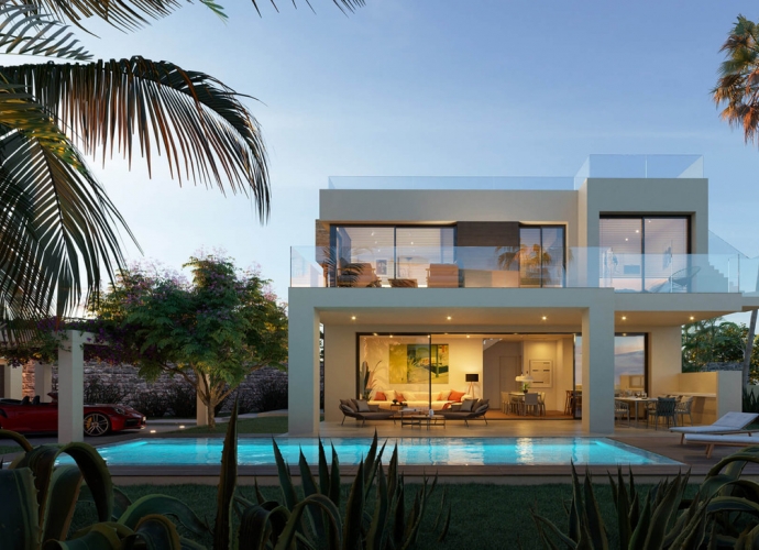 Villa Independiente en Estepona Adosadas de Nueva Construcción en Estepona  - 4