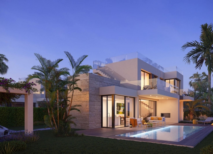 Villa Independiente en Estepona Adosadas de Nueva Construcción en Estepona  - 9