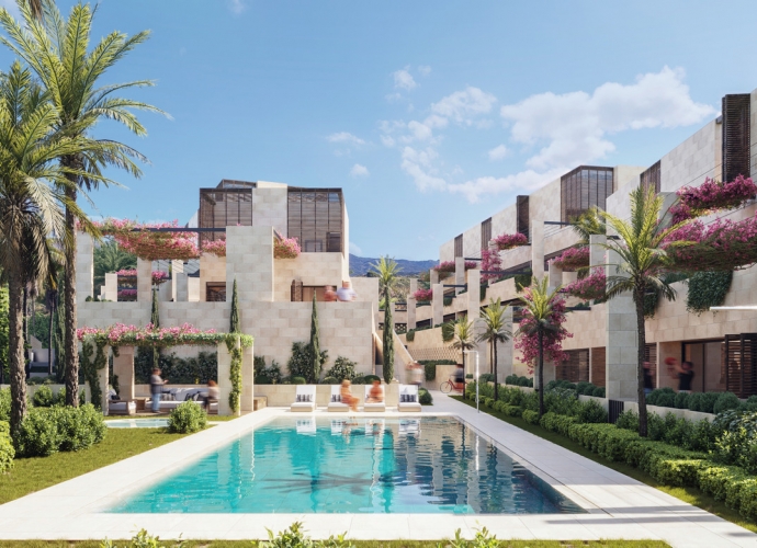 Appartement  rez de chaussée situé à Estepona Apartamentos de nueva construcción  - 1