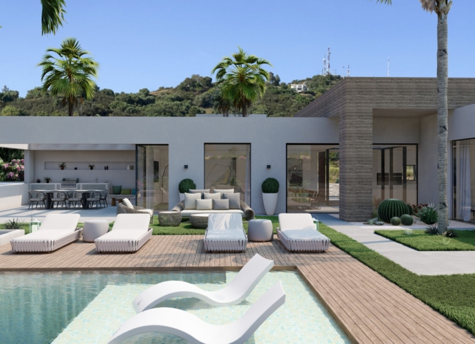 Villa Detached in Los Monteros - 1