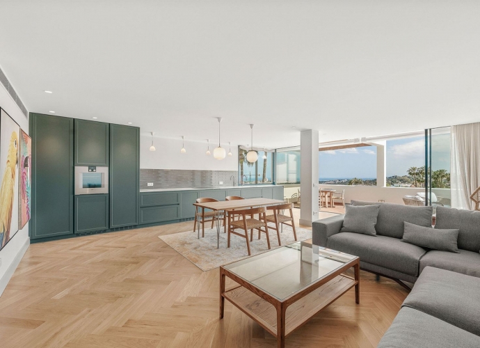 Apartamento Planta Media en Nueva Andalucía Palacetes los Belvederes  - 5
