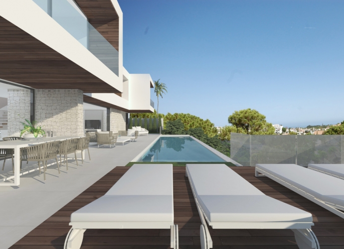 Villa Independiente en Estepona Adosadas de Nueva Construcción en Estepona  - 2