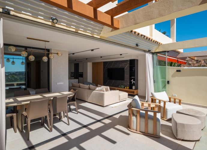 Appartement milieu d’Etage situé à Nueva Andalucía Palacetes los Belvederes  - 9